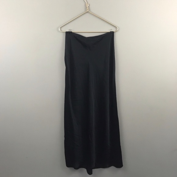 Vince Dresses & Skirts - NEW Vince Satin Maxi Skirt in Black Sz 2